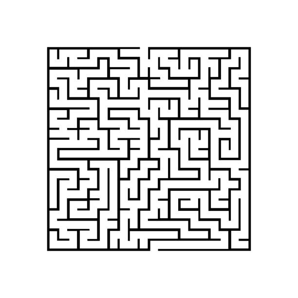 Pacman labyrinth icon. Game sign Pacman labyrinth icon. Game sign pac man vector stock illustrations