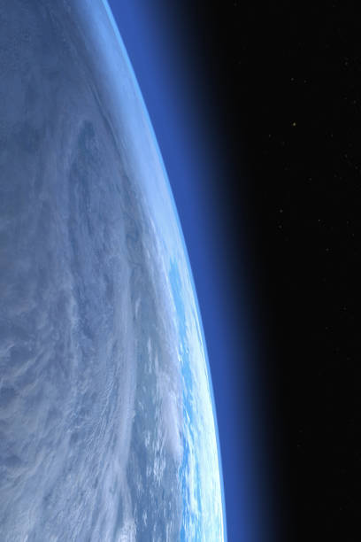 istock 3D Illustration of the Earth Atmosphere 1073629562
