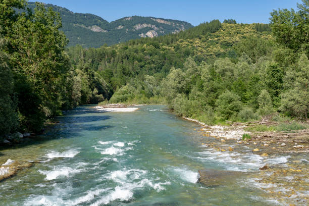istock Stura di Demonte valley at summer 1073663450