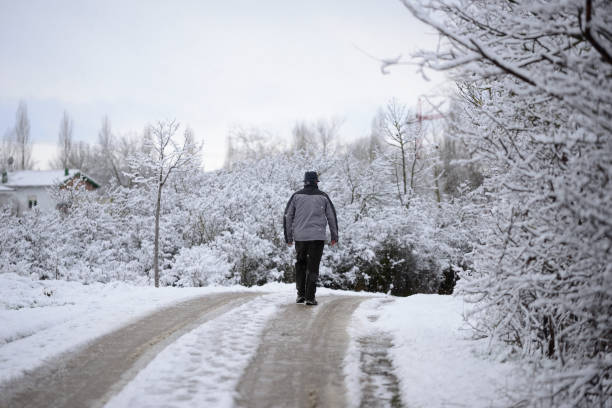 istock snown city, The Basque Country 1073666728