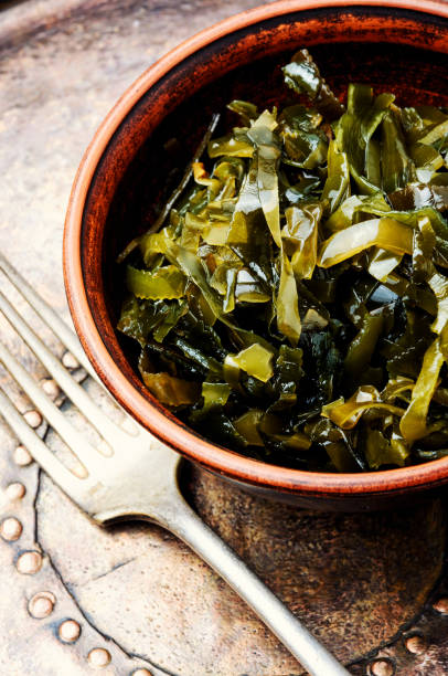 istock Heap of sea kale 1073668038