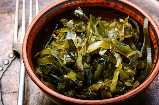 istock Bowl of sea kale 1073668176