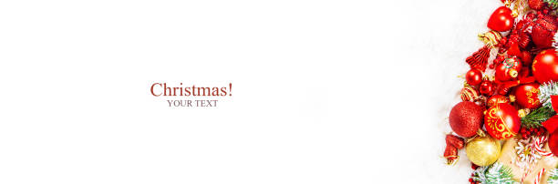 Christmas background. happy New Year. Selective focus Holiday