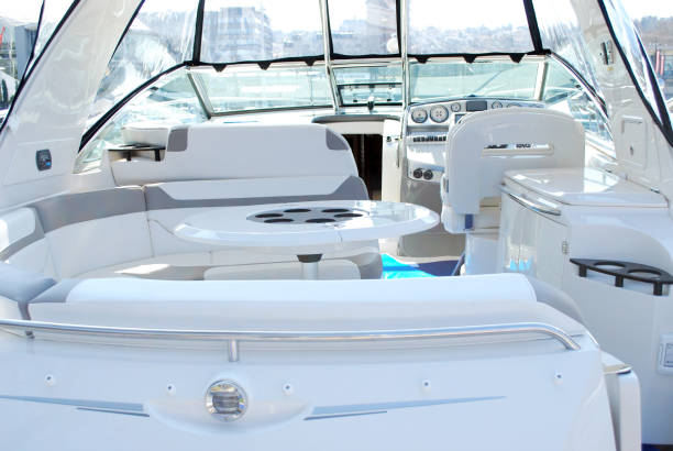 istock luxury yacht interior cockpit dashboard and table 1073676388