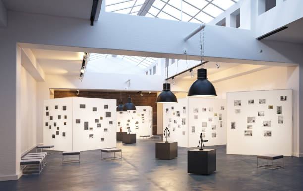 museum für moderne interieur - ausstellung fotos stock-fotos und bilder