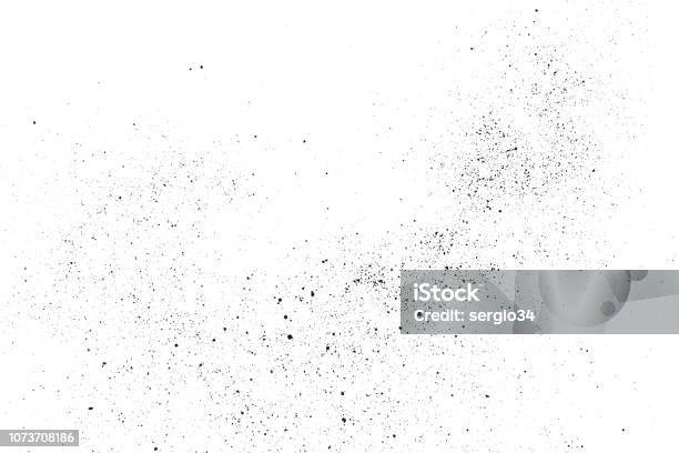Dark Noise Granules Stock Illustration - Download Image Now - Textured, Dirty, Dust