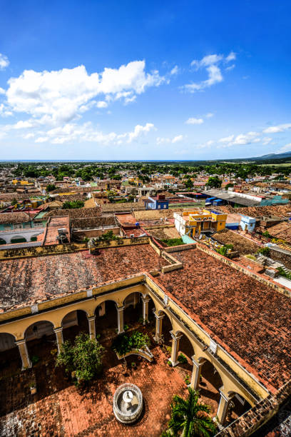 istock Panoramic View Of  Trinidat, Cuba 1073714620