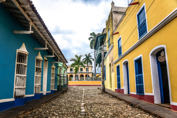 istock Alley In Trinidad, Cuba 1073714864