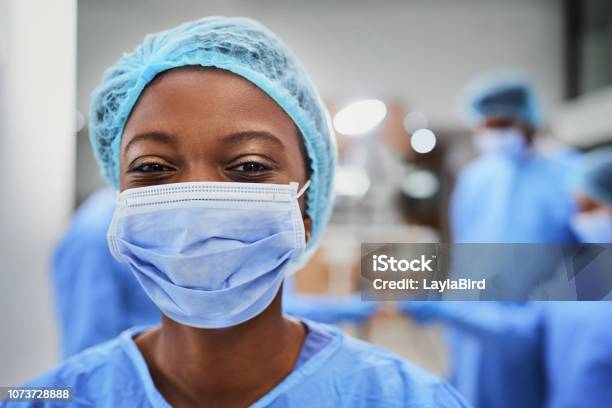 Were Willing To Go The Extra Mile Stock Photo - Download Image Now - Nurse, Protective Face Mask, Surgery