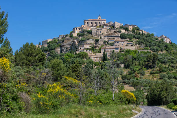 istock Gordes the village on the rock. 1073732760