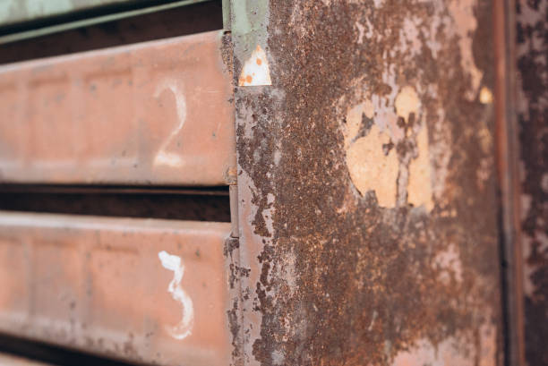 istock Old wall texture in street 1073753252