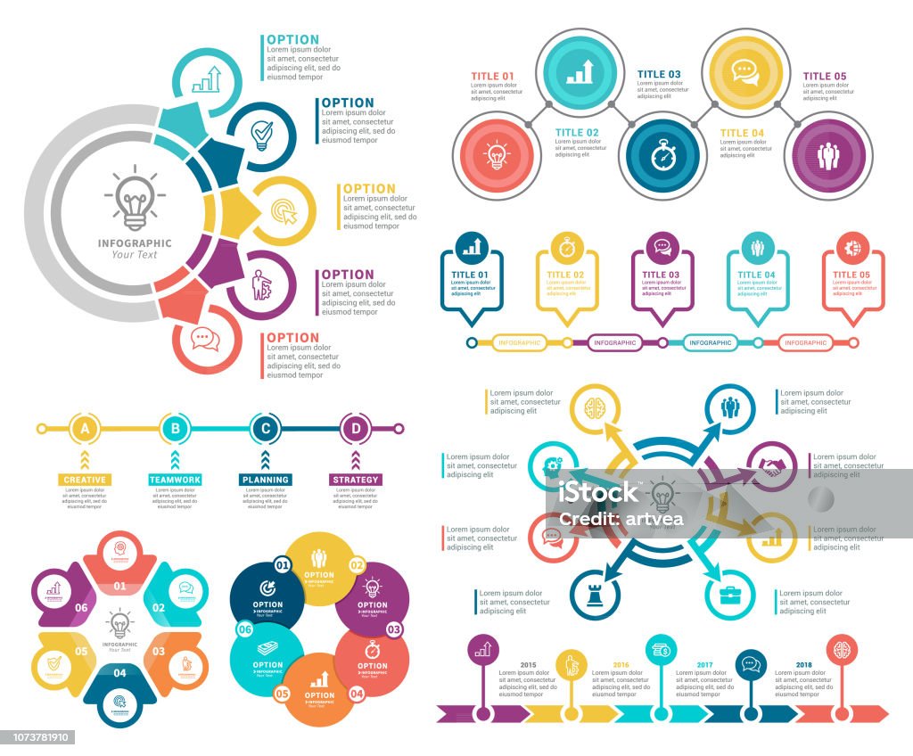 Components Infographics Infographic Elements Stock Illustration - Download Image Now ...