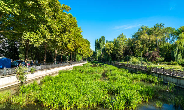 The Salgir River in Simferopol, Crimea
