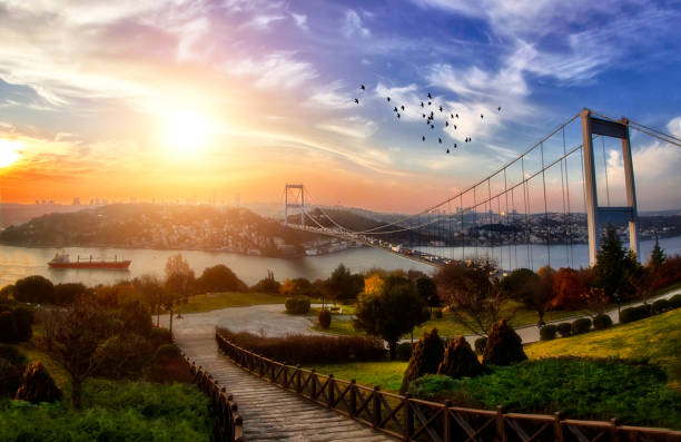 istock Magnificent views of Istanbul 1073792824