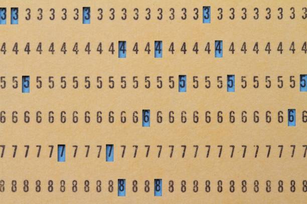 Computer Cards With Holes 80+ Punch Card Programming Stock Photos, Pictures & Royalty-Free Images ...