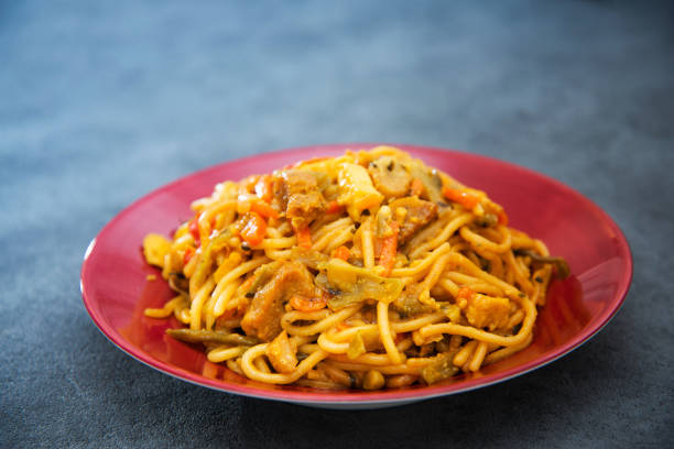 istock asian food noodles on the table 1073806760