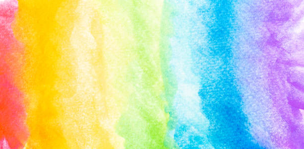 istock Abstract watercolor  hand drawn on white paper. 1073809028