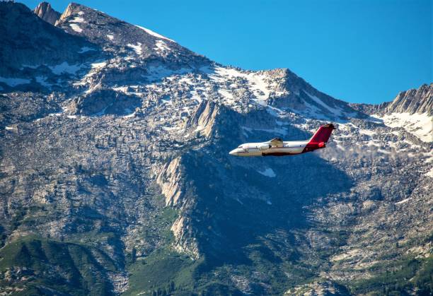 istock Slurry Bombers fight wildfires. Aerial fire fighting 1073818164