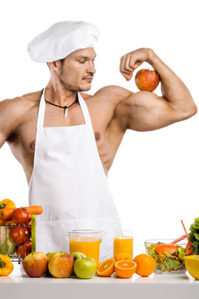Chef Riz Bodybuilding 250+ Male Bodybuilder Chef Stock Photos, Pictures & Royalty-Free Images ...