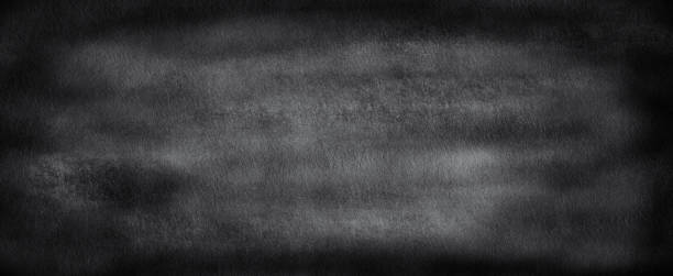 istock vintage grunge effect on black chalkboard background with black space for design as school education or coffee shop interior 1073848270