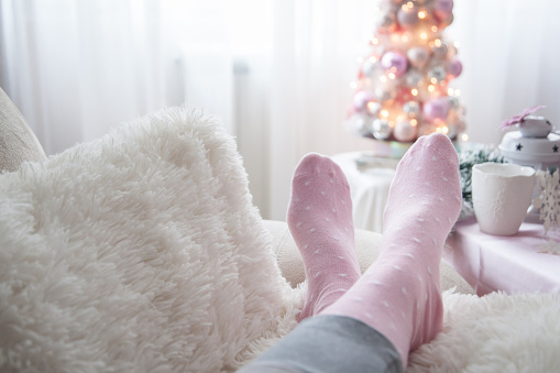 Winter, Christmas Decoration, Christmas Ornament, Woman Socks