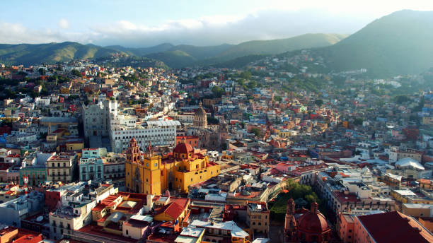 istock Guanajuato Beautiful Morning City View 1073883302