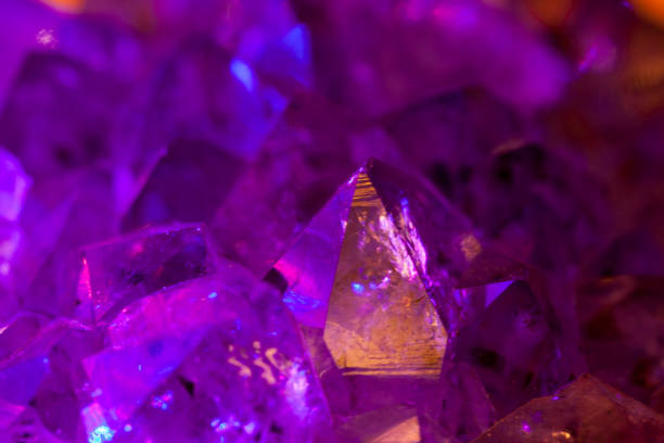Purple Amethyst with beautiful lighting
