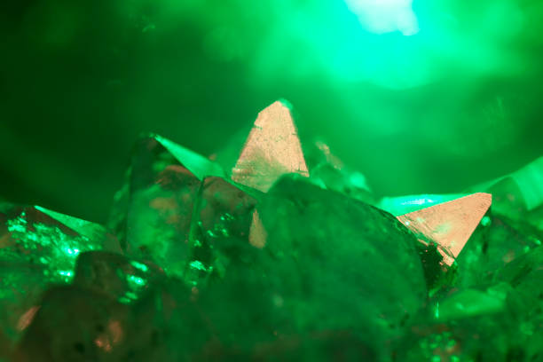 istock Emerald Green Amethyst Crytals 1073888830