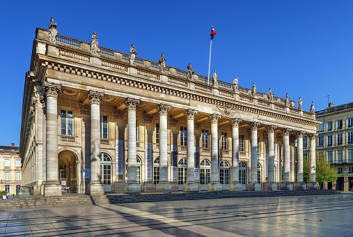 Grand Theatre de Bordeaux,  first inaugurated on 17 April 1780, France