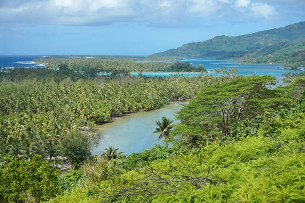 istock French Polynesia Huahine lagoon islands landscape 1073911524