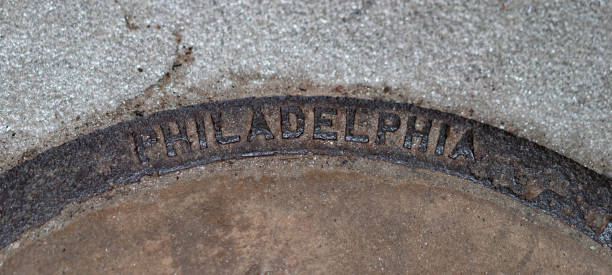 istock Philadelphia Manhole Cover 1073914496