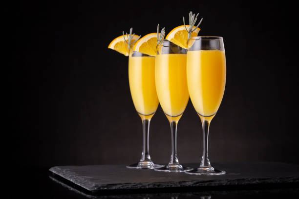 istock Refreshing mimosa cocktails 1073915022