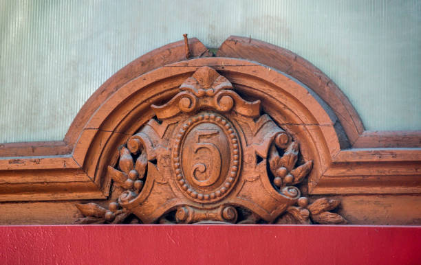 istock decorative vintage home number 1073919328