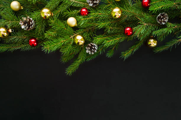 istock Merry Christmas and Happy New Year Background 1073929186