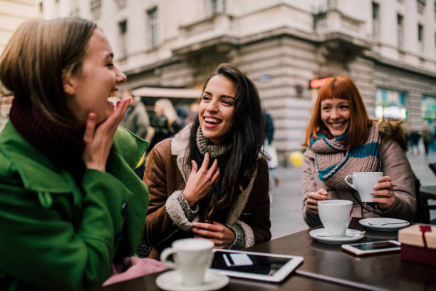 istock Women having a cup of coffee 1073930314
