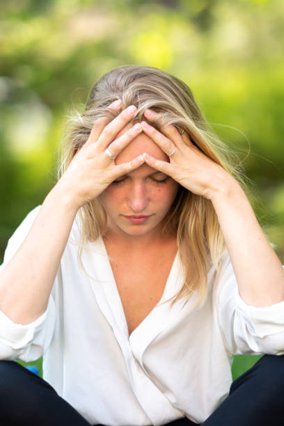 istock Sad, tired, depressed woman 1073938226