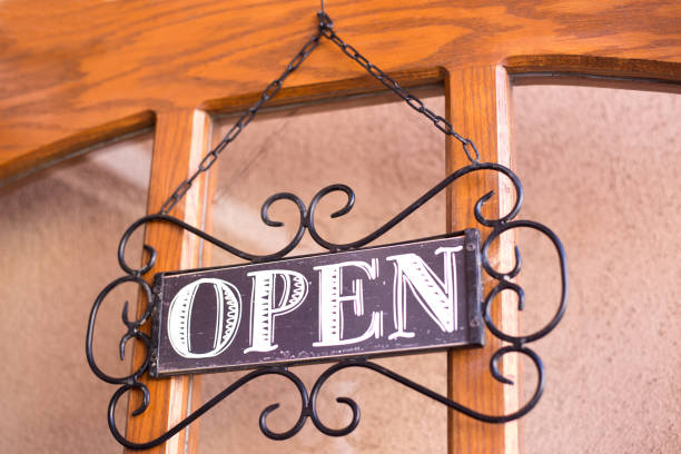 istock Ornate Wrought Iron Black and White 