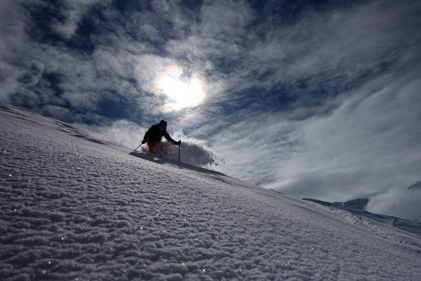 istock Extreme skiing in St. Anton, Austria 1073969314