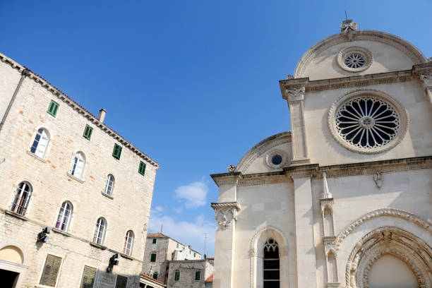 istock Architecture in Sibenik, Croatia 1073998084