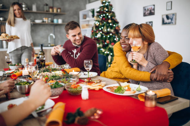istock Enjoying the white wine with the beloved ones 1074010260