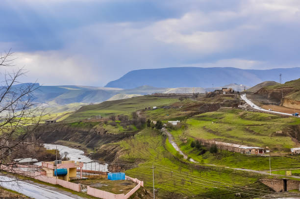 Roads and mountains in Iraq