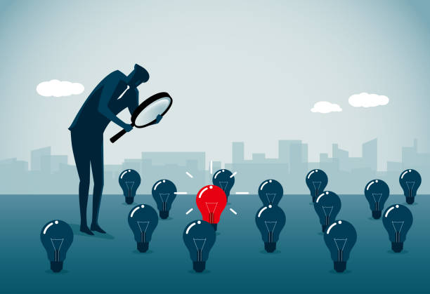 discovery commercial illustrator businessman standout stock illustrations