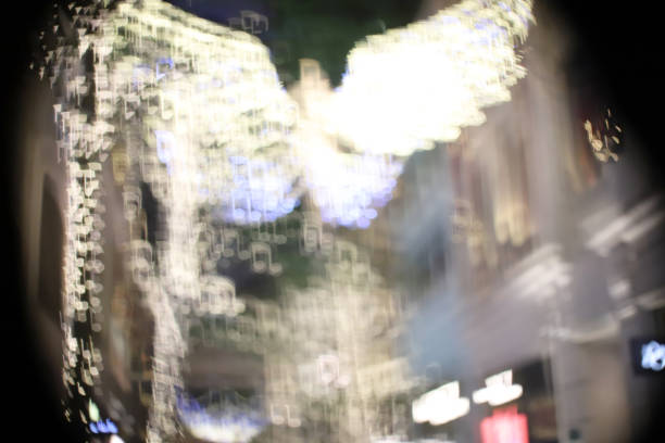 istock an Abstract bokeh background. a Christmas Glittering 1074063584