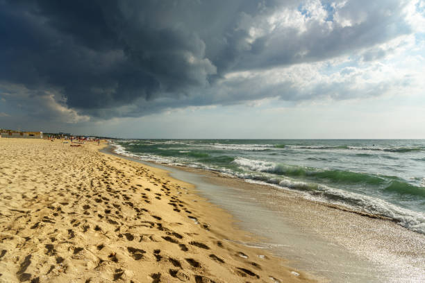 istock Marina di Pisa beach. Italy 1074077376