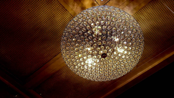 istock Round light bulbs for illumination at night 1074080350