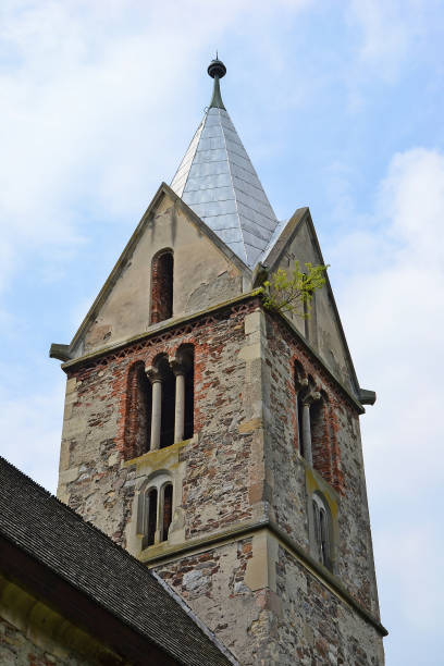 istock Old church in Transylvania, Romania 1074129908