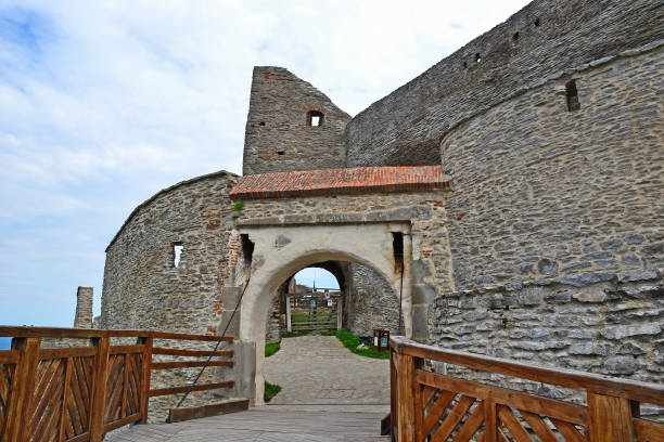 istock Old fortress in Transylvania Romania 1074130168