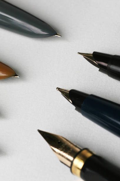 istock the silver nib of a fountain pen 1074130270