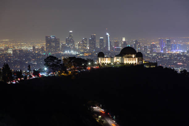 istock Griffith Observatory and Los Angeles Skyline at Night 1074133246