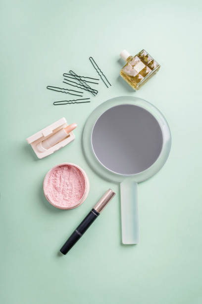 istock Set of decorative cosmetic. 1074140980